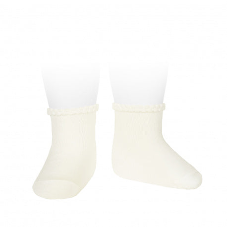CONDOR SHORT SOCK WITH PATTERNED CUFF CAVA 303