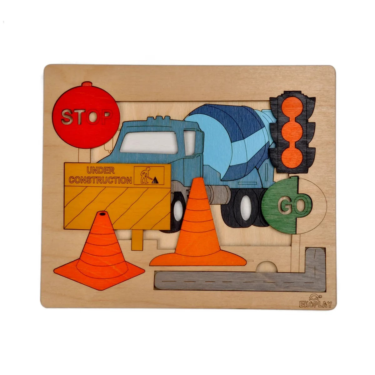 Ekoplay's Road Construction Puzzle