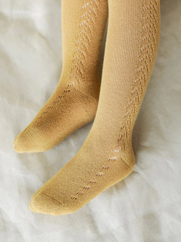 Little Knit Stockings - Yellow
