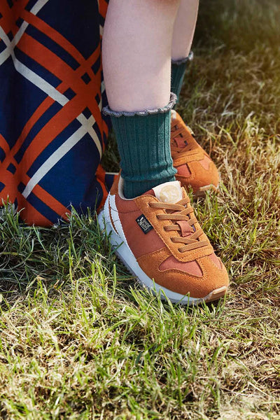 Keegan Sneaker Orange Rust